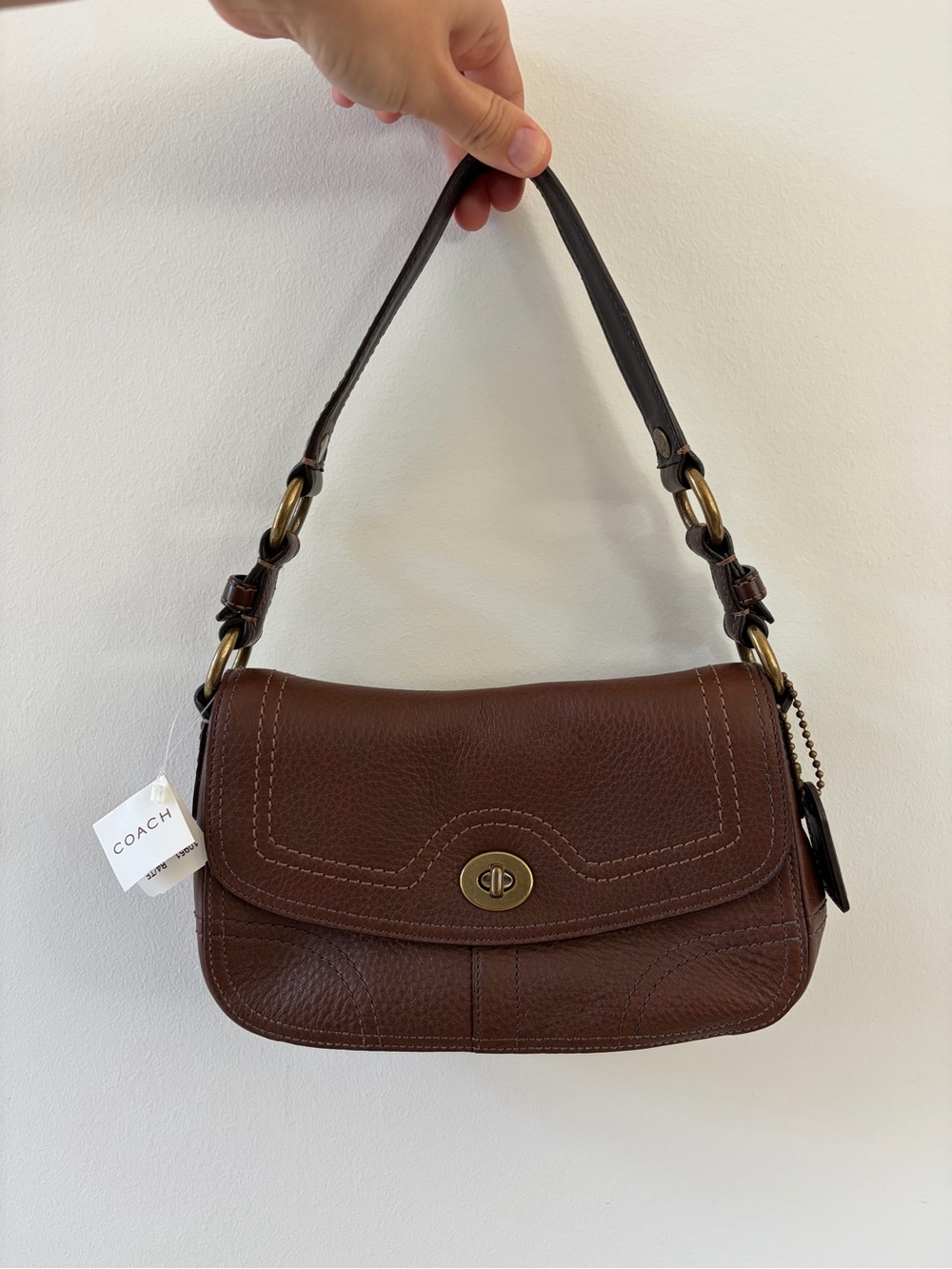 NWT Vintage Coach Chelsea Turnlock Shoulder Bag (Style 10951) - Rare